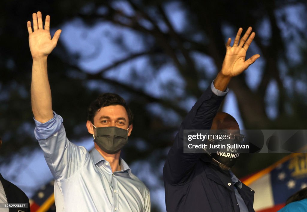 Democratic Congressional Candidates Hold Get-Out-The-Vote Rally In Columbus, GA