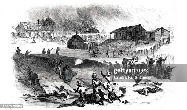 ilustrações, clipart, desenhos animados e ícones de memphis, tennessee riots de 1866 - racismo
