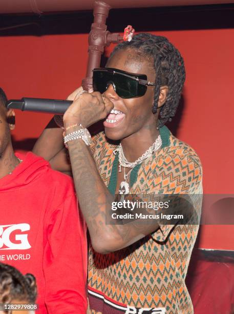 Yung Rant Rapper Yung Bans Photos and Premium High Res Pictures - Getty Images