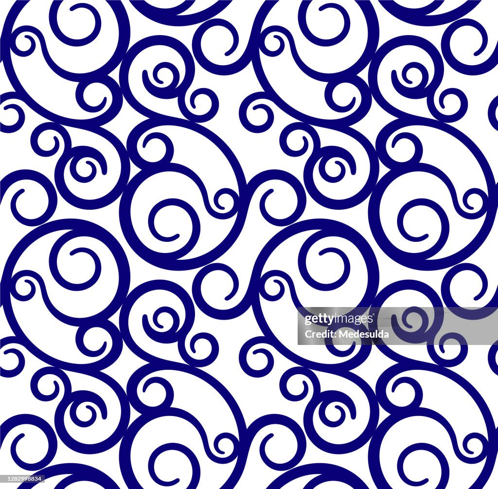 Swirl Graph Pattern Swirl Pattern High-Res Vector Graphic - Getty Images