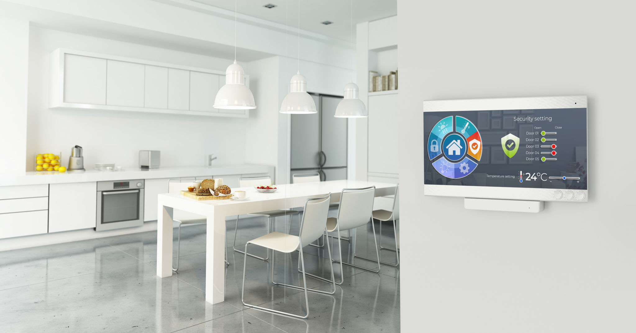 Home automation control station Home automation control station