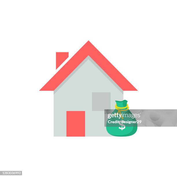 real estate icon vector design. - creative agency stock illustrations