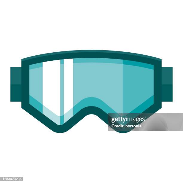 illustrazioni stock, clip art, cartoni animati e icone di tendenza di icona occhiali su sfondo trasparente - occhiali da sci