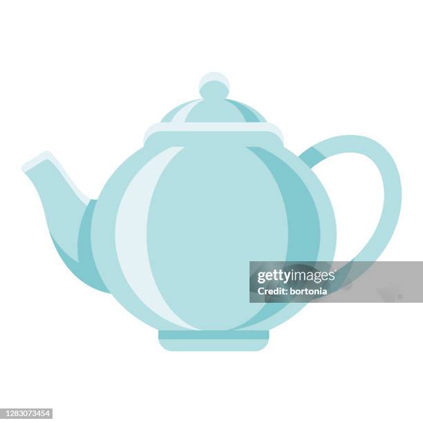 stockillustraties, clipart, cartoons en iconen met theepotpictogram op transparante achtergrond - theepot