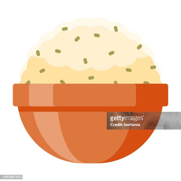 ilustrações de stock, clip art, desenhos animados e ícones de mashed potato icon on transparent background - manteiga