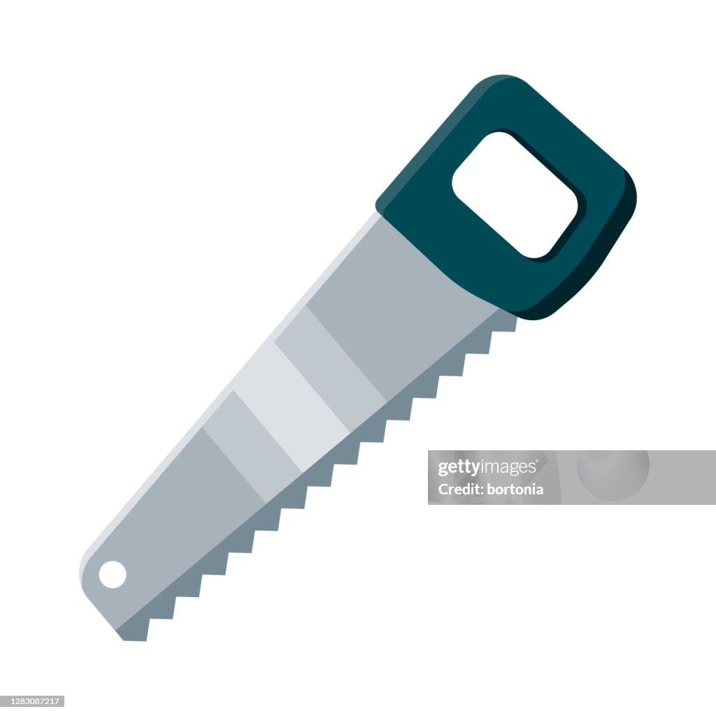 Pictogram Zaag op transparante achtergrond