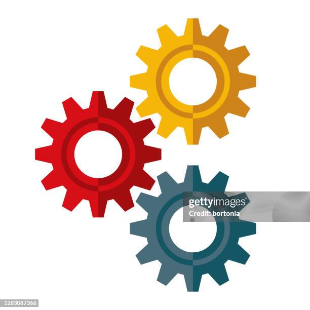 stockillustraties, clipart, cartoons en iconen met pictogram instellingen op transparante achtergrond - gear mechanism