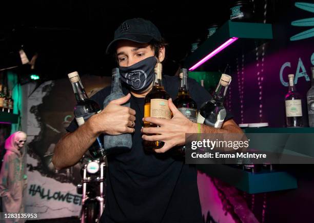 David Dobrik attends Casamigos Halloween Comes to You in Los Angeles, California.