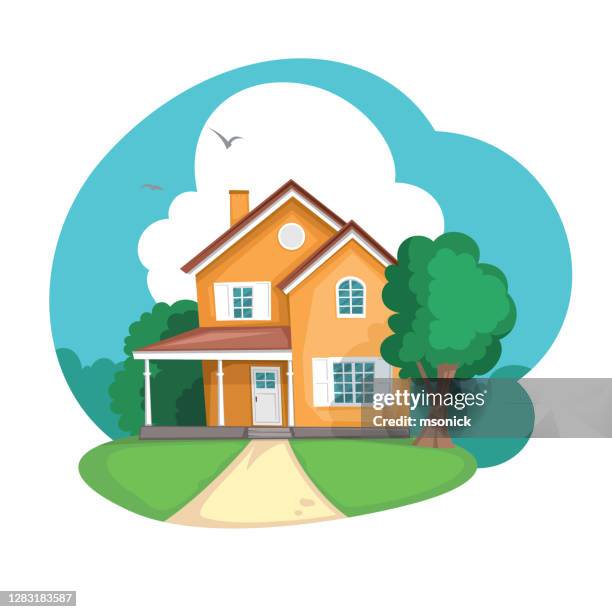 house - cottage icon stock illustrations
