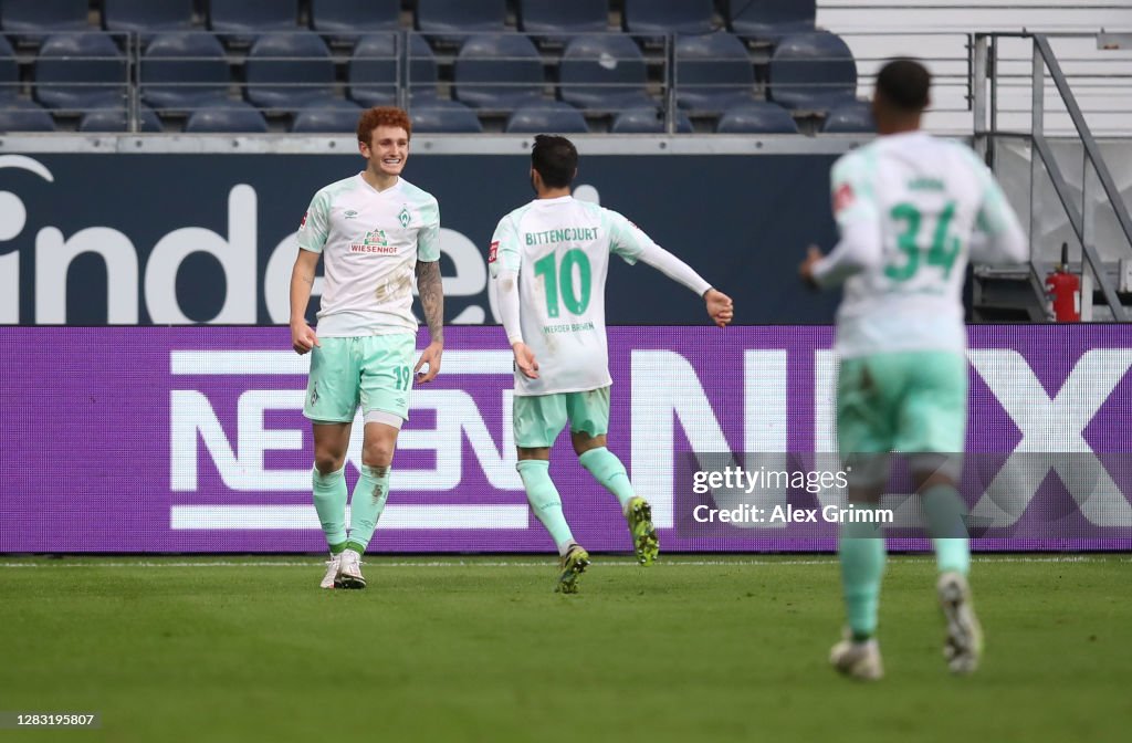 Eintracht Frankfurt v SV Werder Bremen - Bundesliga