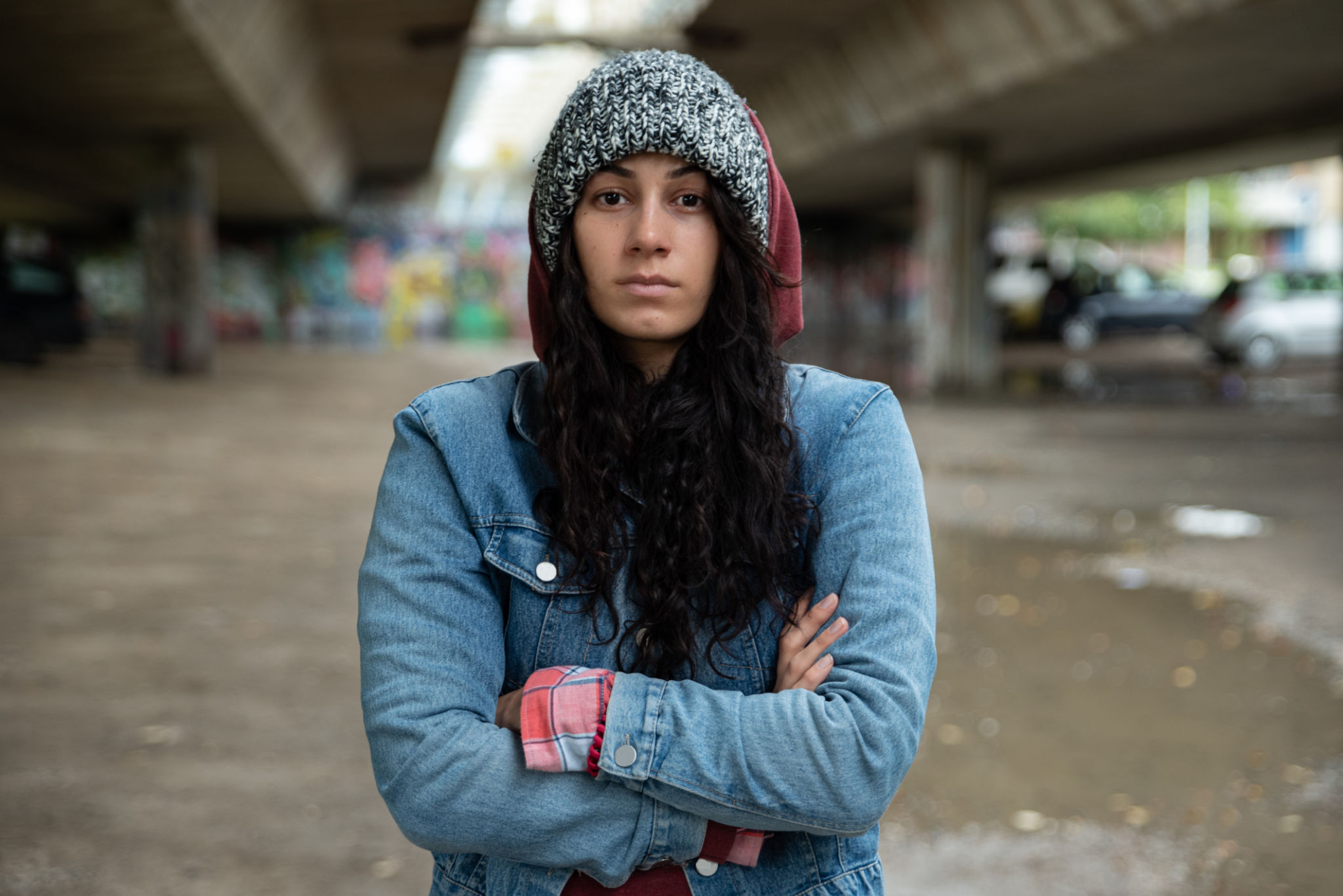 homeless woman appearance