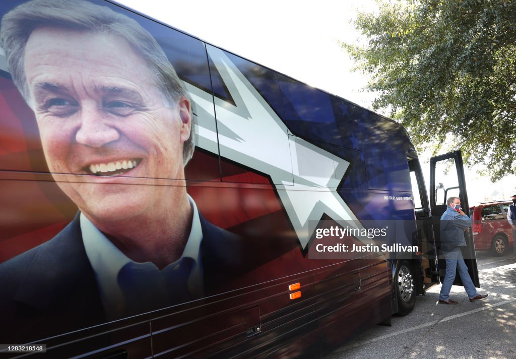 GOP Senate Candidate Sen. David Perdue Campaigns In Georgia Ahead Of Election