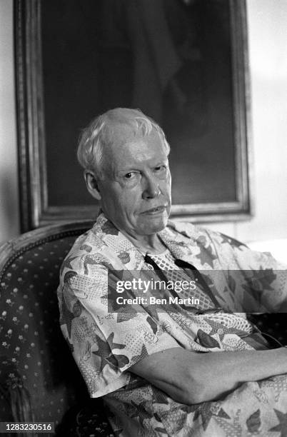 Writer and photographer Carl Van Vechten , June 1960.