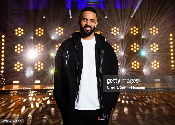 Craig David attends McDonald's I'm Lovin' It Live at The Printworks on October 31, 2020 in London, England.