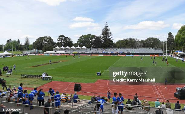 General view of Tauranga Domain before the round 8 Mitre 10 Cup match between Bay of Plenty and Hawke's Bay at Tauranga Domain on November 01, 2020...