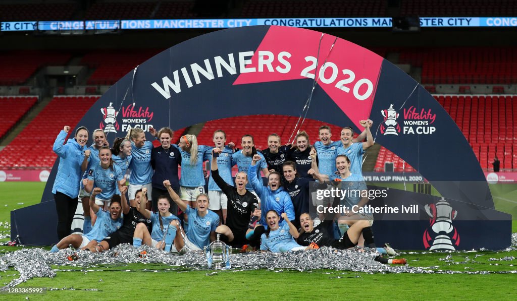 Everton v Manchester City - Vitality Women's FA Cup: Final