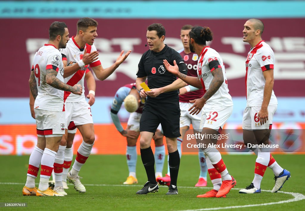 Aston Villa v Southampton - Premier League