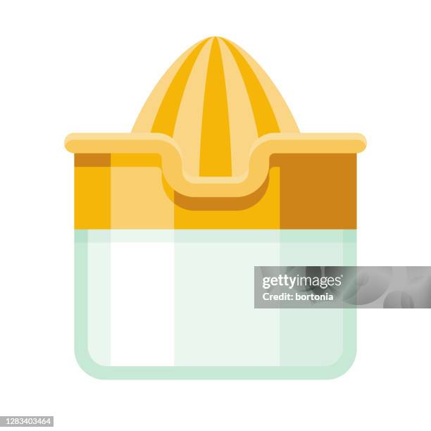 juicer icon on transparent background - juice squeeze stock illustrations