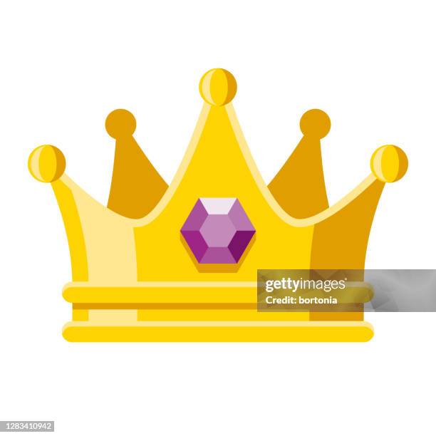 kronensymbol auf transparentem hintergrund - pageant crown stock-grafiken, -clipart, -cartoons und -symbole