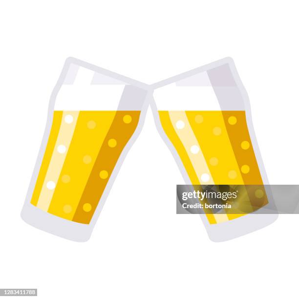 cheers icon auf transparentem hintergrund - bier fasching stock-grafiken, -clipart, -cartoons und -symbole