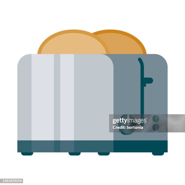 toaster-symbol auf transparentem hintergrund - toaster oven stock-grafiken, -clipart, -cartoons und -symbole