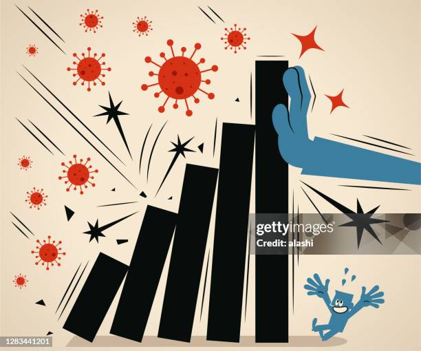 the big freeze economic could protect us from economic collapse; pandemic and the global economic impact of coronavirus covid-19, financial crisis and economic recession concept - unemployment benefits stock illustrations