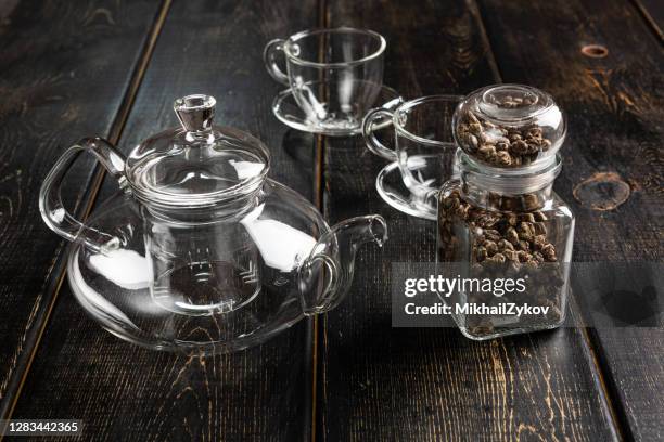 tea set - white tea stock pictures, royalty-free photos & images