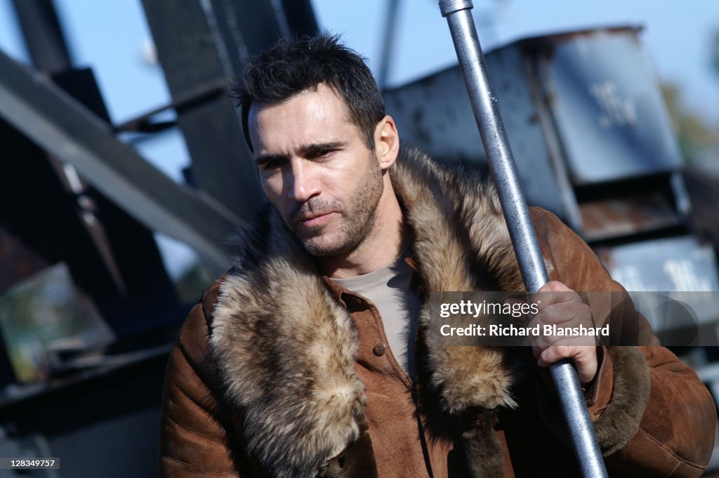 Highlander The Source British actor Adrian Paul as Immortal warrior Duncan MacLeod in the ...