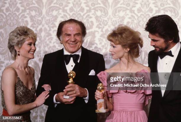 American actress Dee Wallace, American actor Lionel Stander , American actress Shelley Long, and American actor James Brolin attend the 40th Annual...