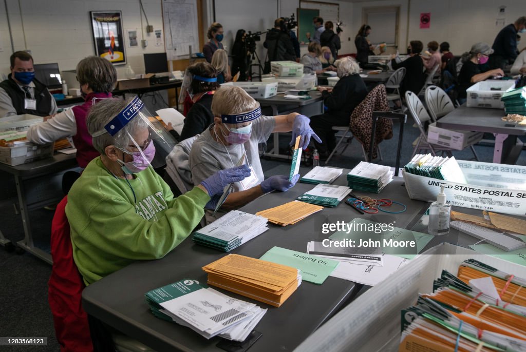 Michigan Begins Processing Absentee Ballots One Day Ahead Of Election