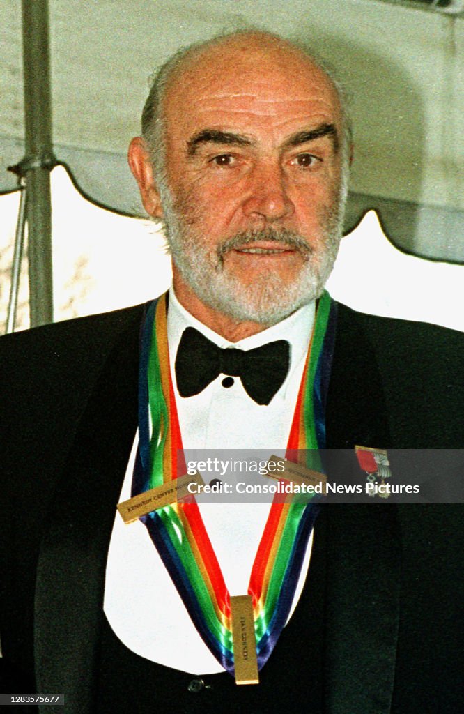 Sean Connery Arrives At The White House