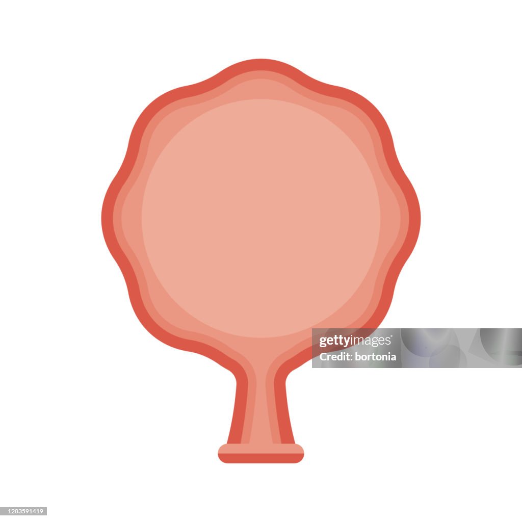 Whoopee Cushion Icon on Transparent Background