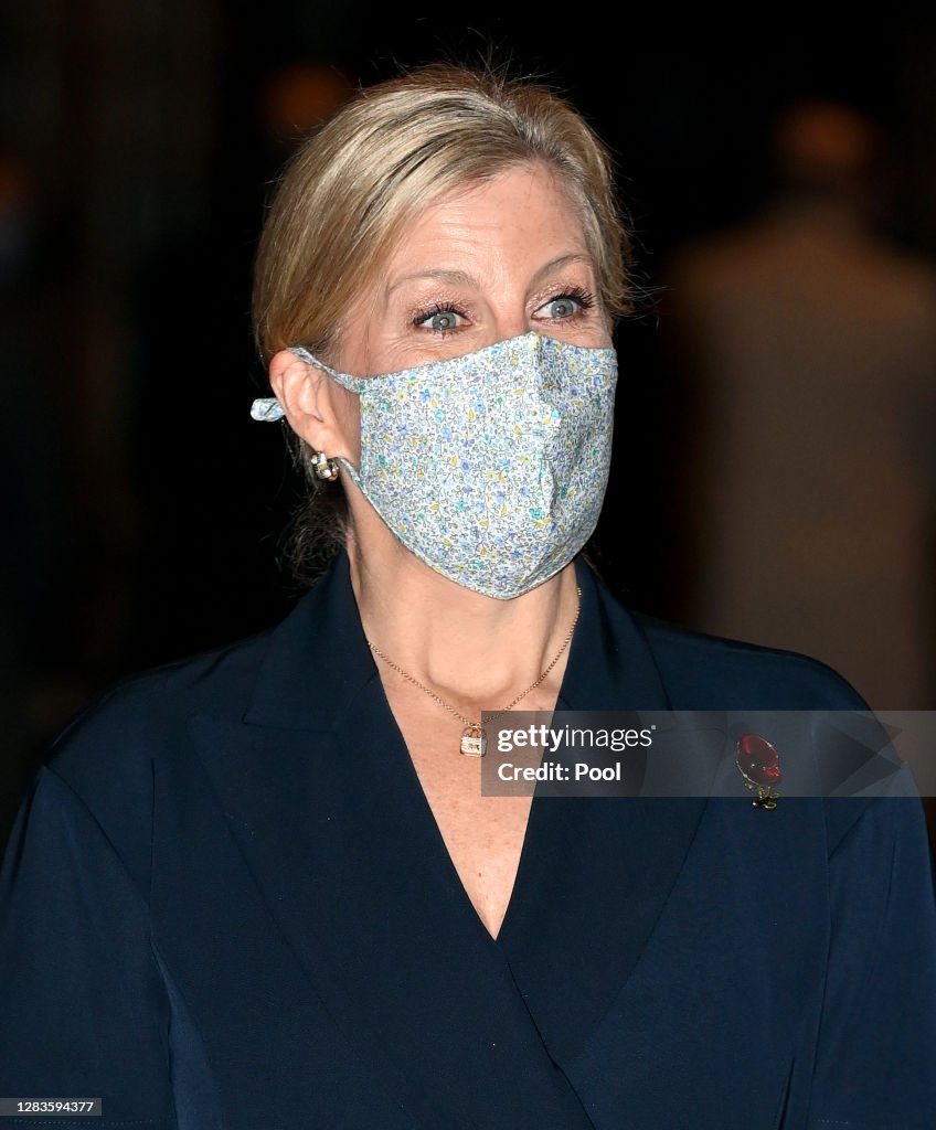 The Countess Of Wessex's Attends The All Souls' Day Service At Westminster Abbey