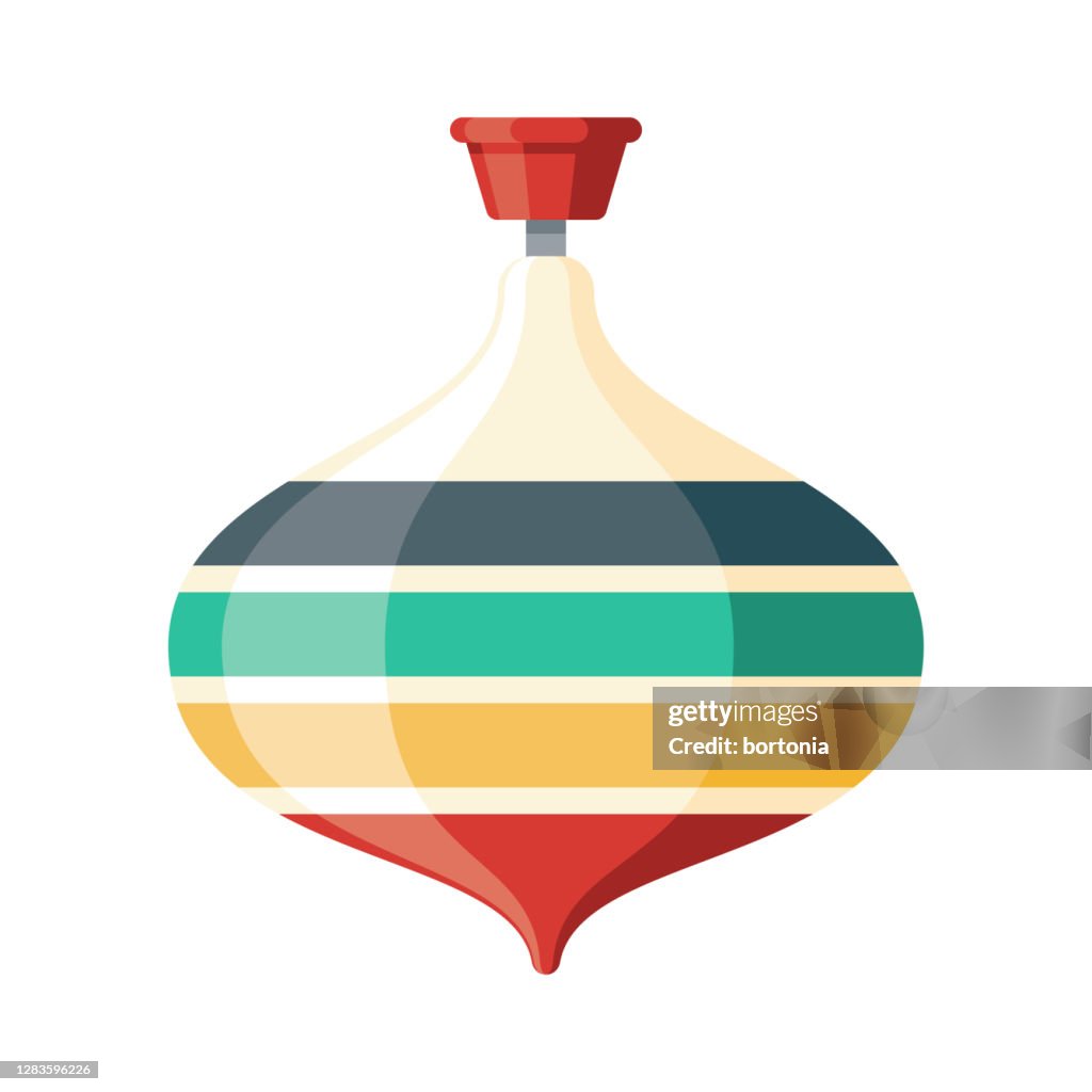 Top Icon on Transparent Background