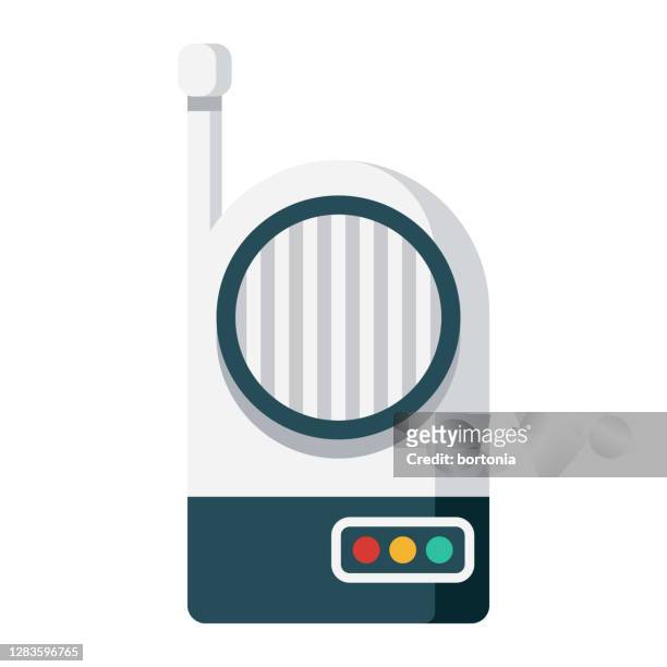 baby monitor icon on transparent background - baby monitor stock illustrations