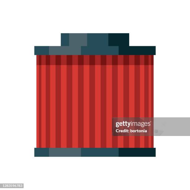filter icon on transparent background - air filter stock illustrations