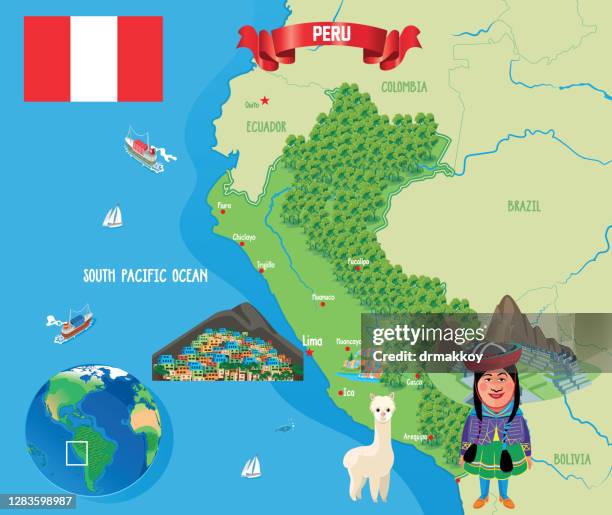 peru - peru stock illustrations