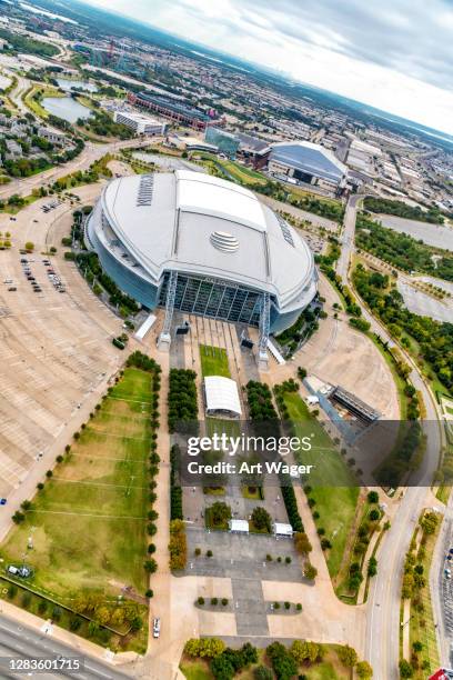 arlington's at&t stadium - cowboys stadium exterior stock pictures, royalty-free photos & images