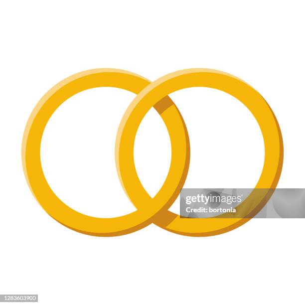 ilustrações de stock, clip art, desenhos animados e ícones de wedding rings icon on transparent background - gold gay