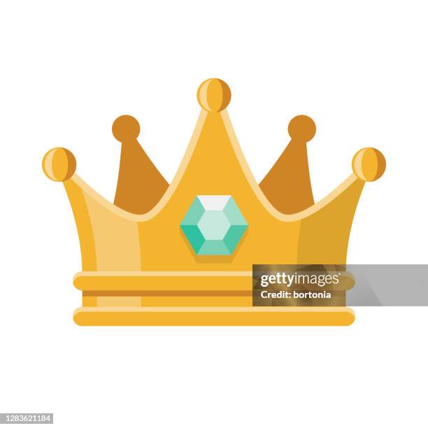 prom crown icon on transparent background - high school prom stock illustrations