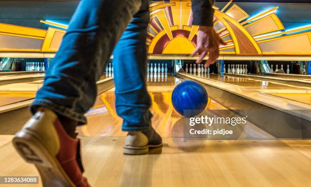 bowling - bowler hat stock-fotos und bilder