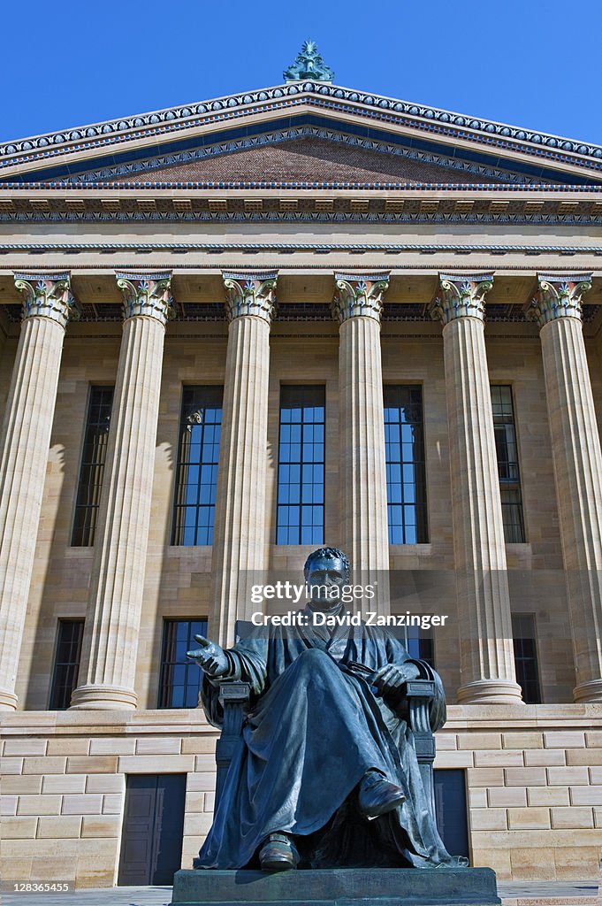 Philadelphia Museum of Art Statue of John Marshall