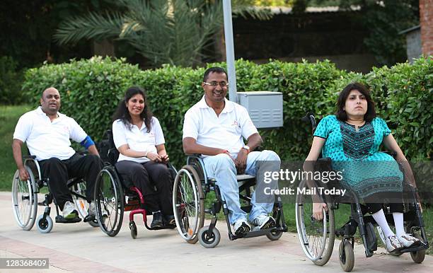 Four Wheelchair bound Friends Neenu Kelwani, Nishant Khade, Sunita Sancheti and Arvind Parbhoo are undertaking an unusal journey nicknamed 'Beyond...