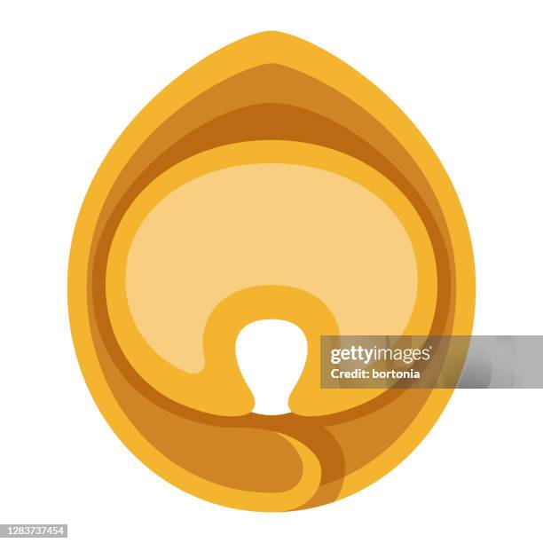 ilustraciones, imágenes clip art, dibujos animados e iconos de stock de icono de pasta tortellini sobre fondo transparente - dieta mediterranea