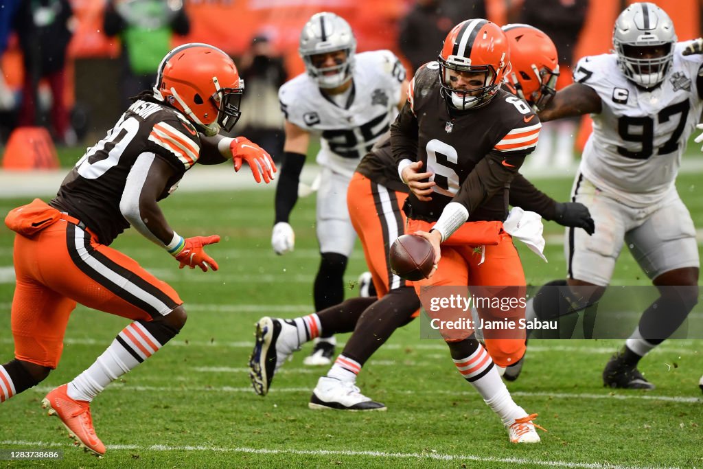 Las Vegas Raiders v Cleveland Browns