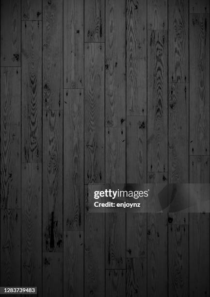 ilustrações de stock, clip art, desenhos animados e ícones de dark stained wooden boards - black color