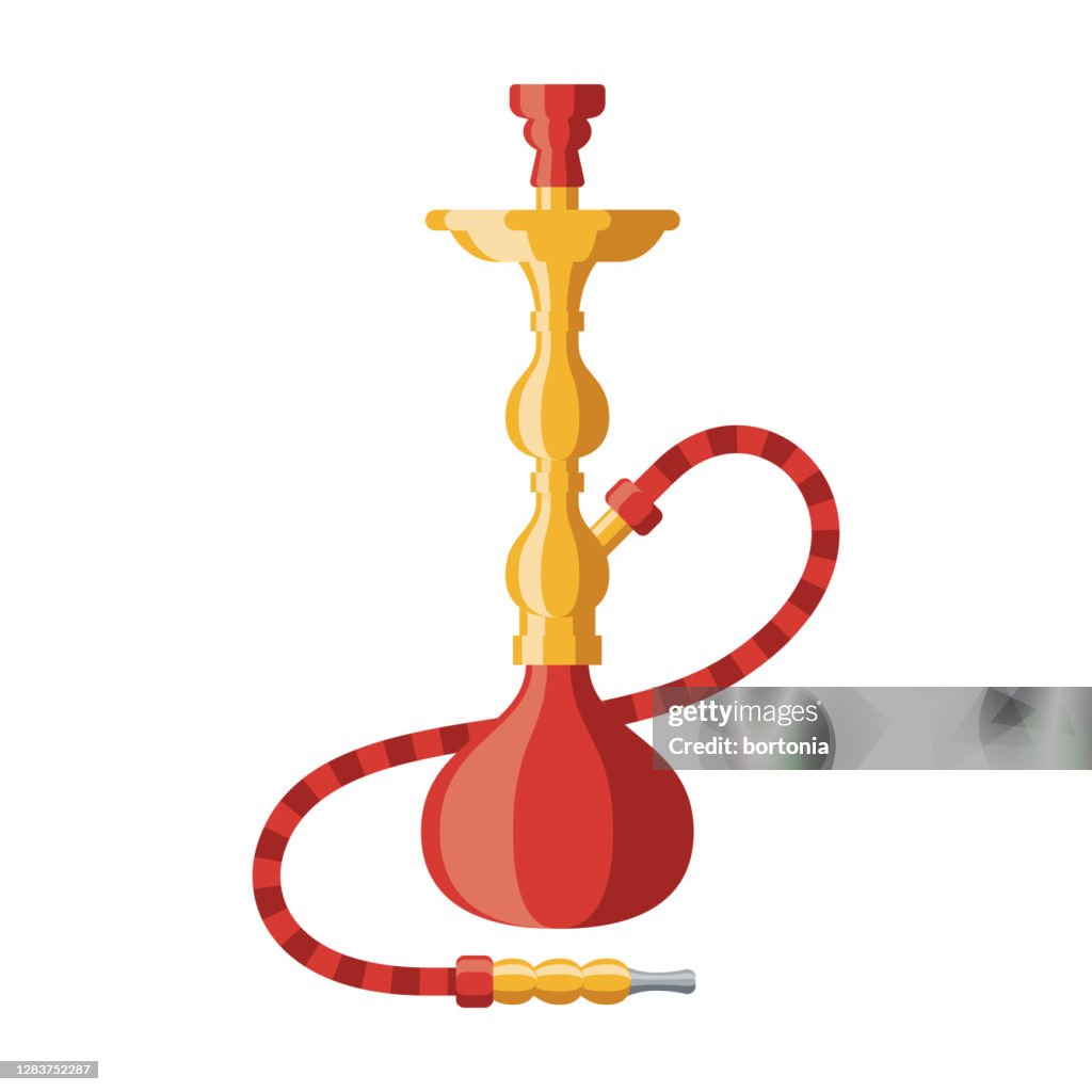 Shisha Icon on Transparent Background