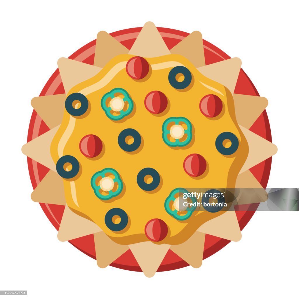 Icona di Nachos su sfondo trasparente