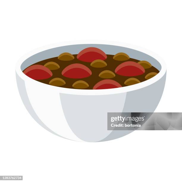 feijoada icon on transparent background - feijoada stock illustrations