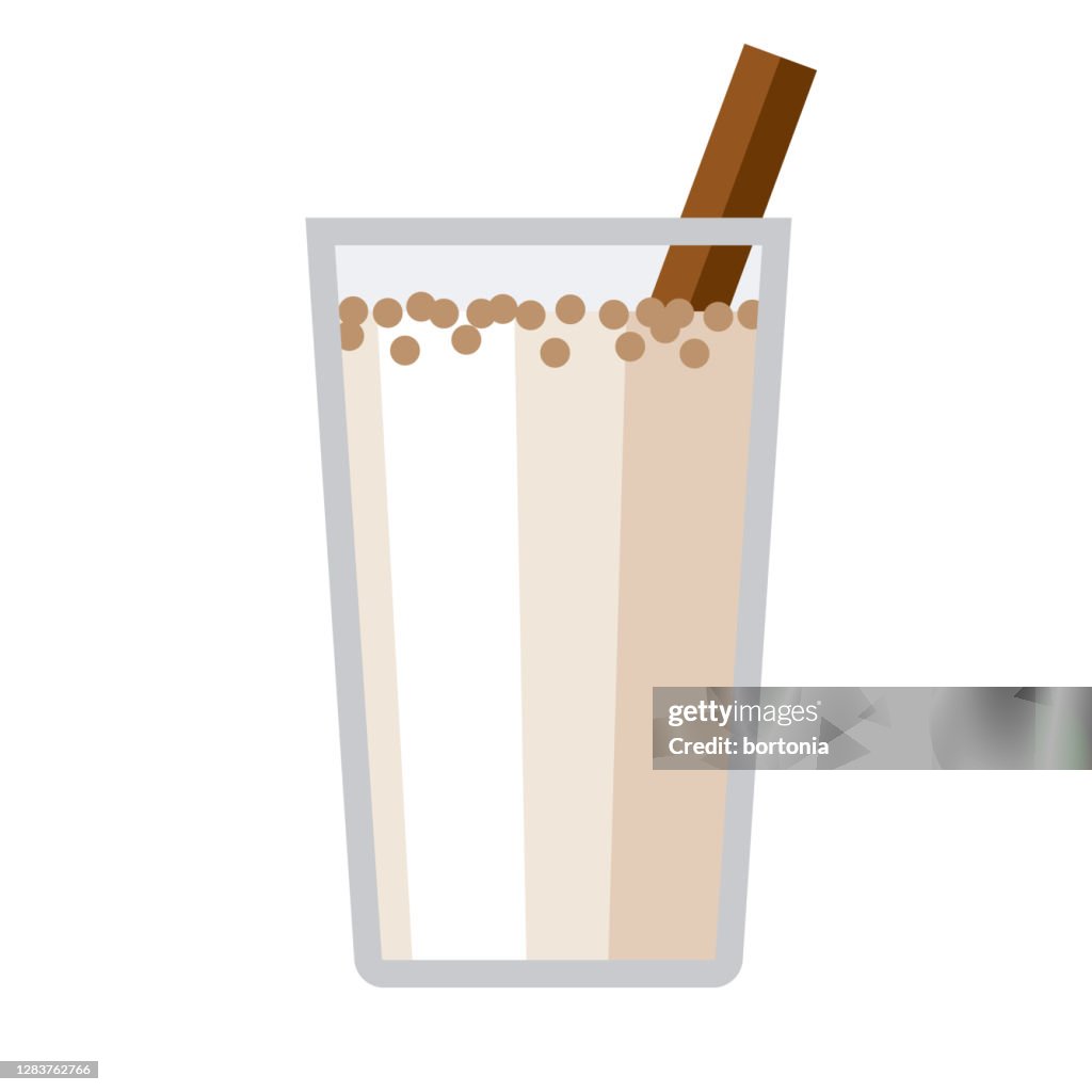Horchata Icon on Transparent Background